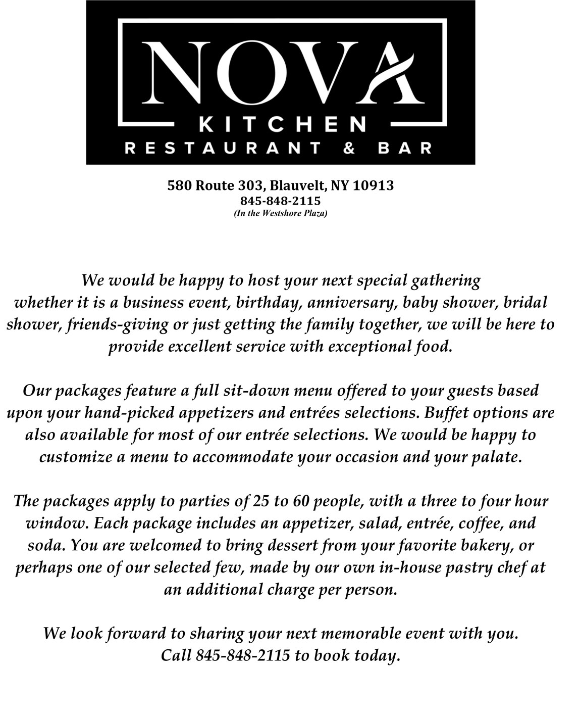 Catering Page 1